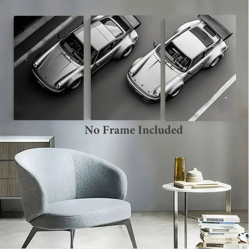 Porsche 930 Leinwand Set