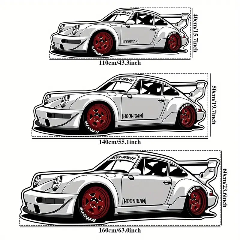 RWB Porsche Rug