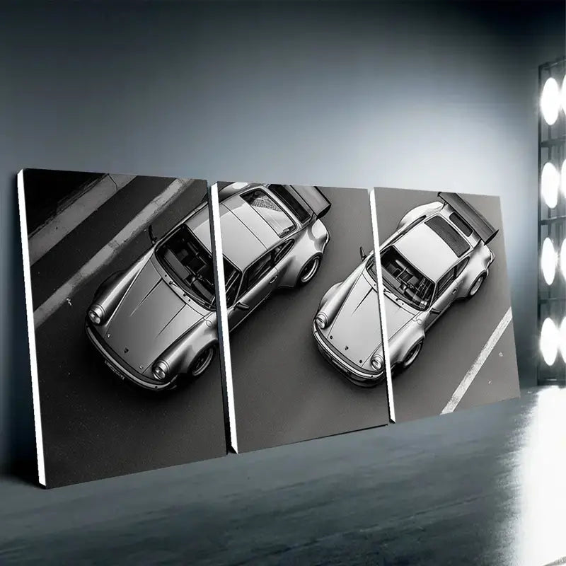 Porsche 930 Leinwand Set