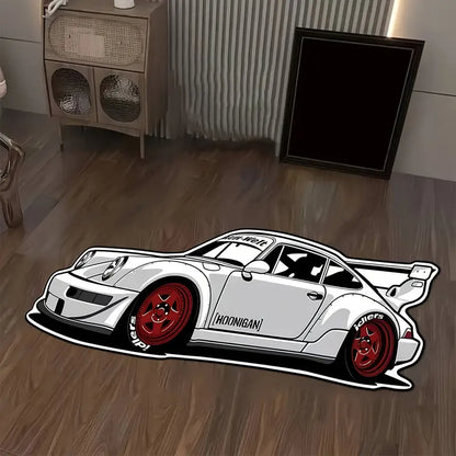 RWB Porsche Rug